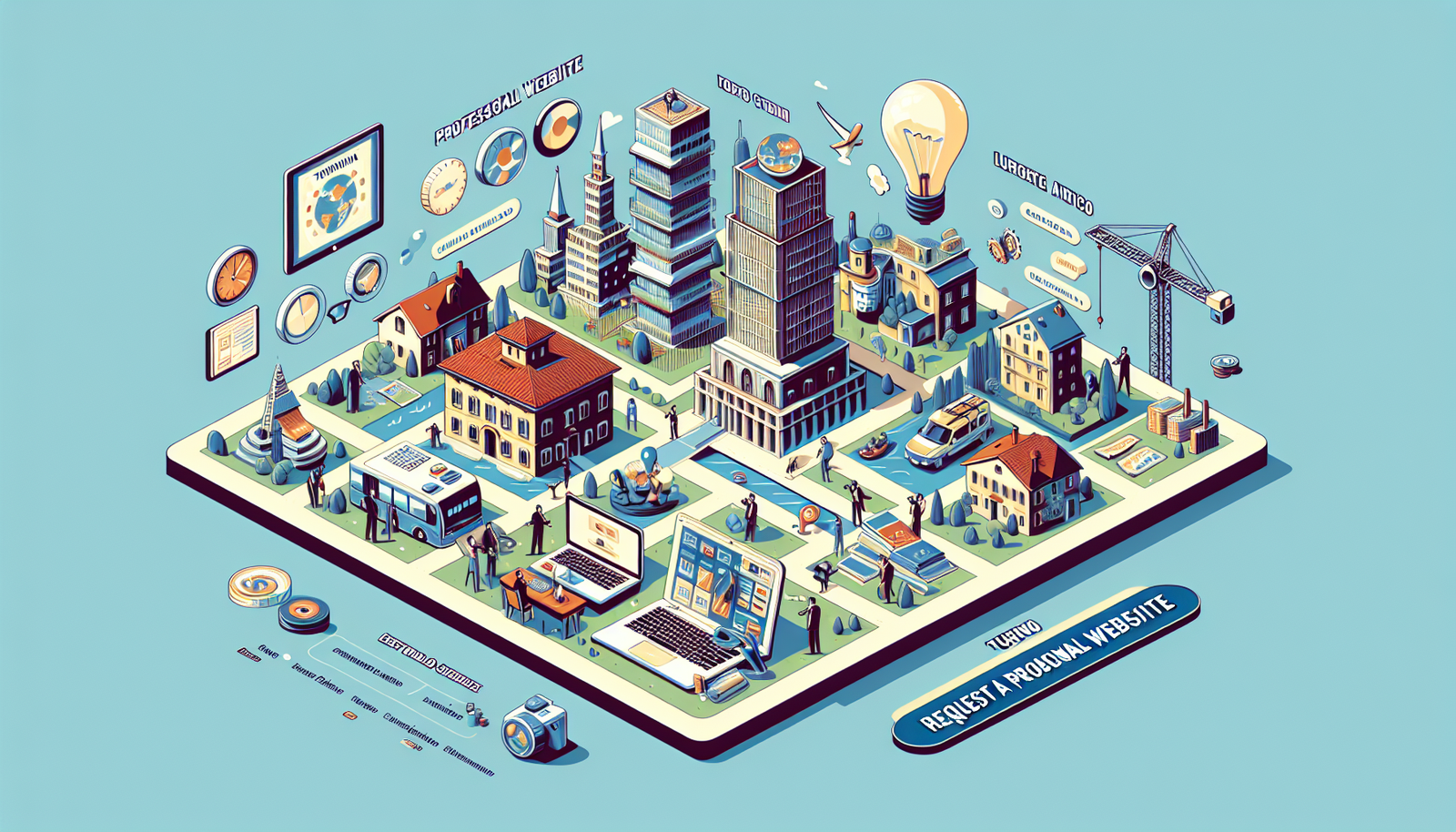 Innovazione digitale e design creativo per siti web aziendali a Torino.