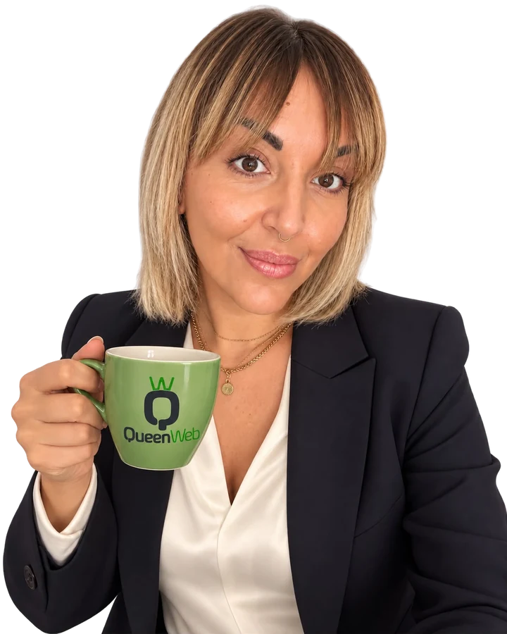 Silvia Cavallaro, web designer freelance e fondatrice di QueenWeb
